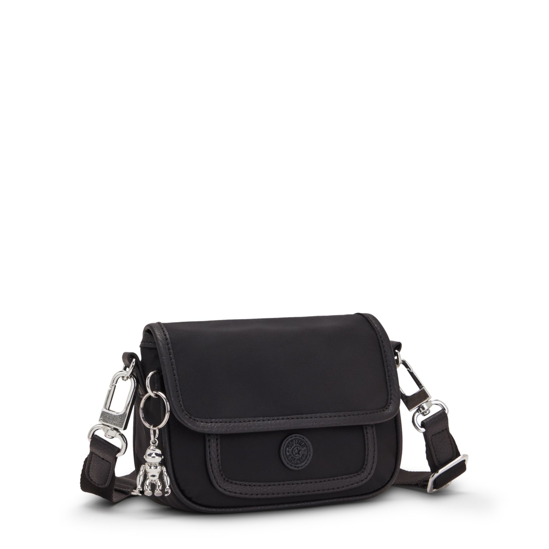 INAKI S Petit Sac Bandoulière avec Bretelle Convertible - Paka Black