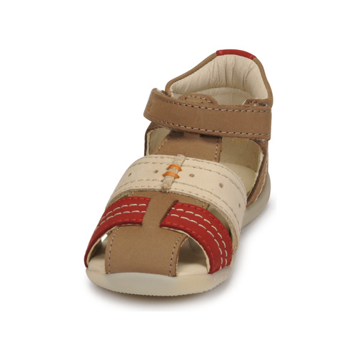 Kickers - BIGBAZAR-2 - Marron / Beige / Bordeaux