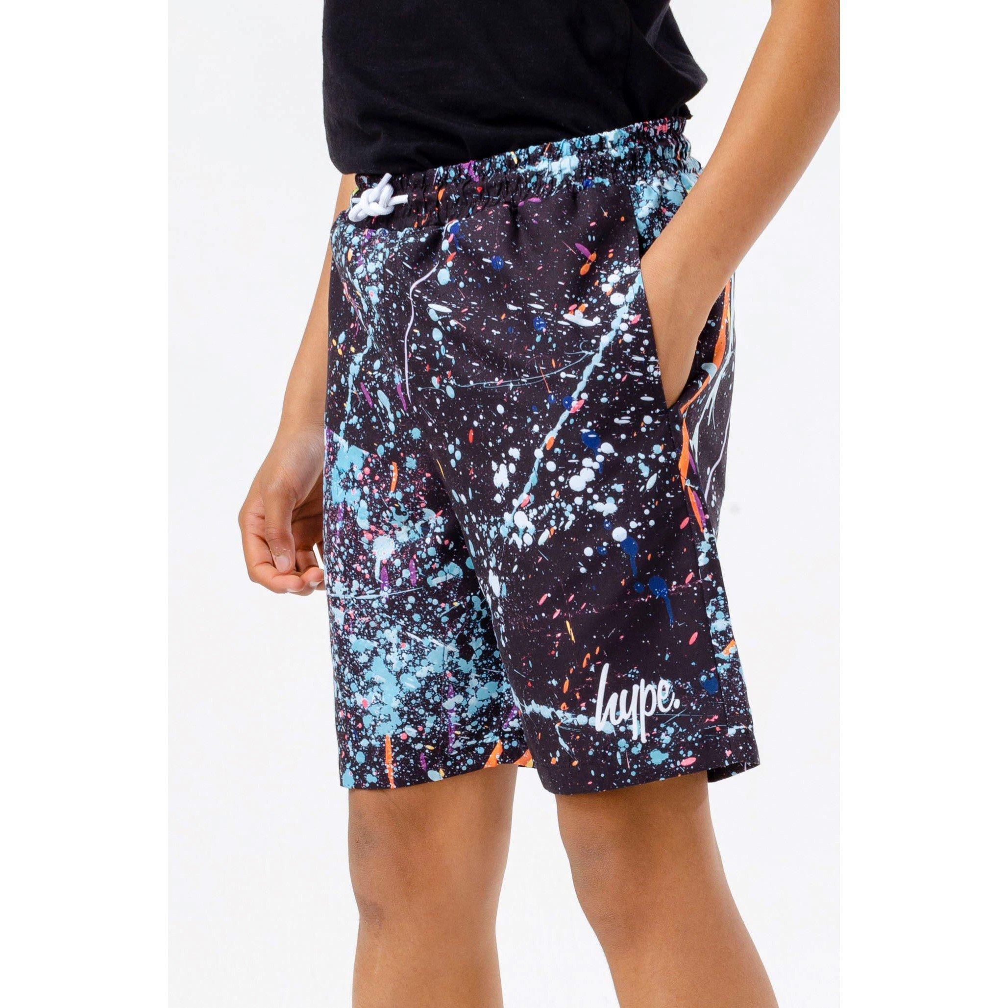 Hype Splat Swim Shorts Juniors