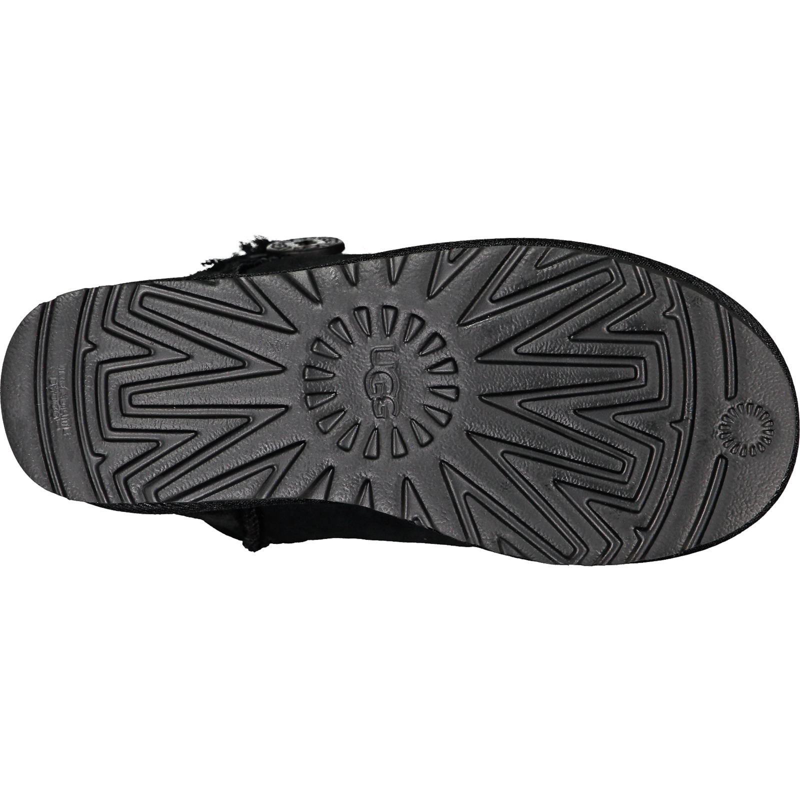 UGG Damen-Winterstiefel Mini Bailey Button II schwarz, 40