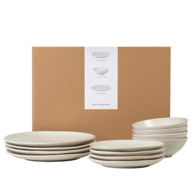 Broste Copenhagen Vanilla diner serviesset 4 personen