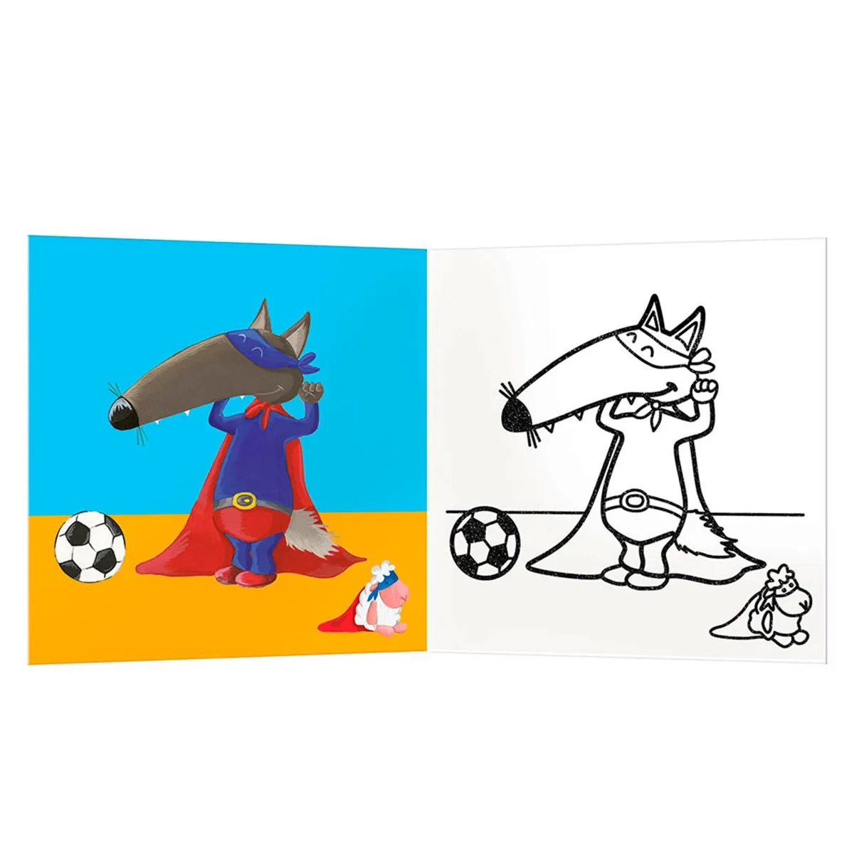 Auzou Mes Premiers Coloriages P'tit Loup