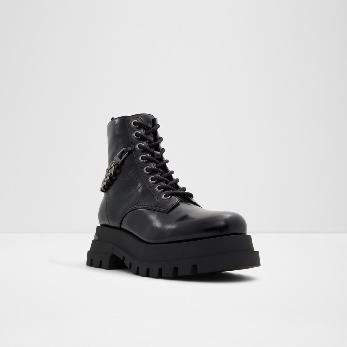 Grandeur Black Women Combat boots