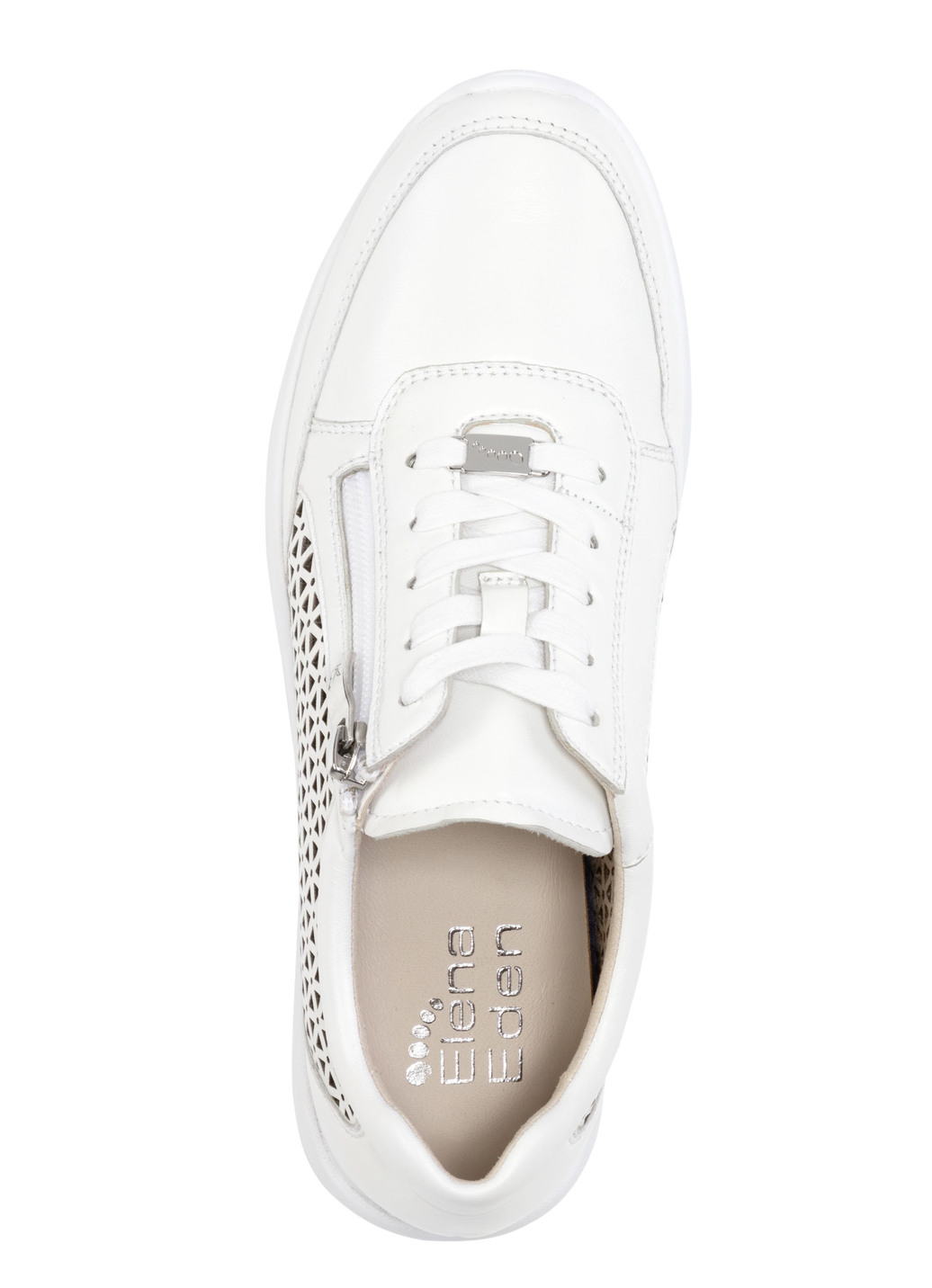 ELENA EDEN Sneaker aus luftig perforiertem Nappaleder