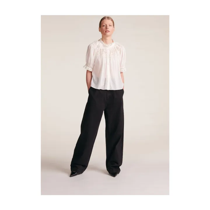 BELLEPIECE Blouse Leonor Dentelle | Ivoire