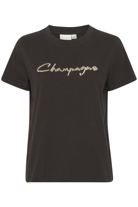 Ichi zwarte dames t-shirt