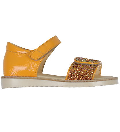 Angulus Sandalen - Mandarin/Mandarin Glitter