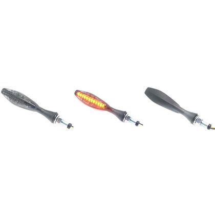 Clignotant Brazoline MANTA LED SEQUENTIEL (La paire) Universel - Noir