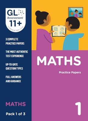 11+ Practice Papers Maths Pack 1 (Multiple Choice) (Paperback)