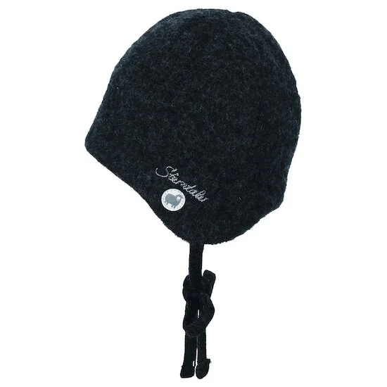 Bonnet en laine mérinos   Anthracite        de               Sterntaler