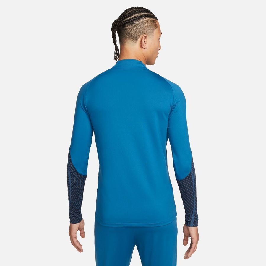 Nike Maillot d'Entraînement Dri-FIT Strike Drill - Bleu/Noir