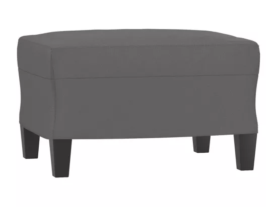 Repose-pied Gris 60x50x41 cm Similicuir