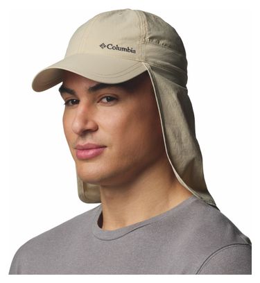 Casquette Protège-nuque Columbia Schooner Bank II Beige Unisexe