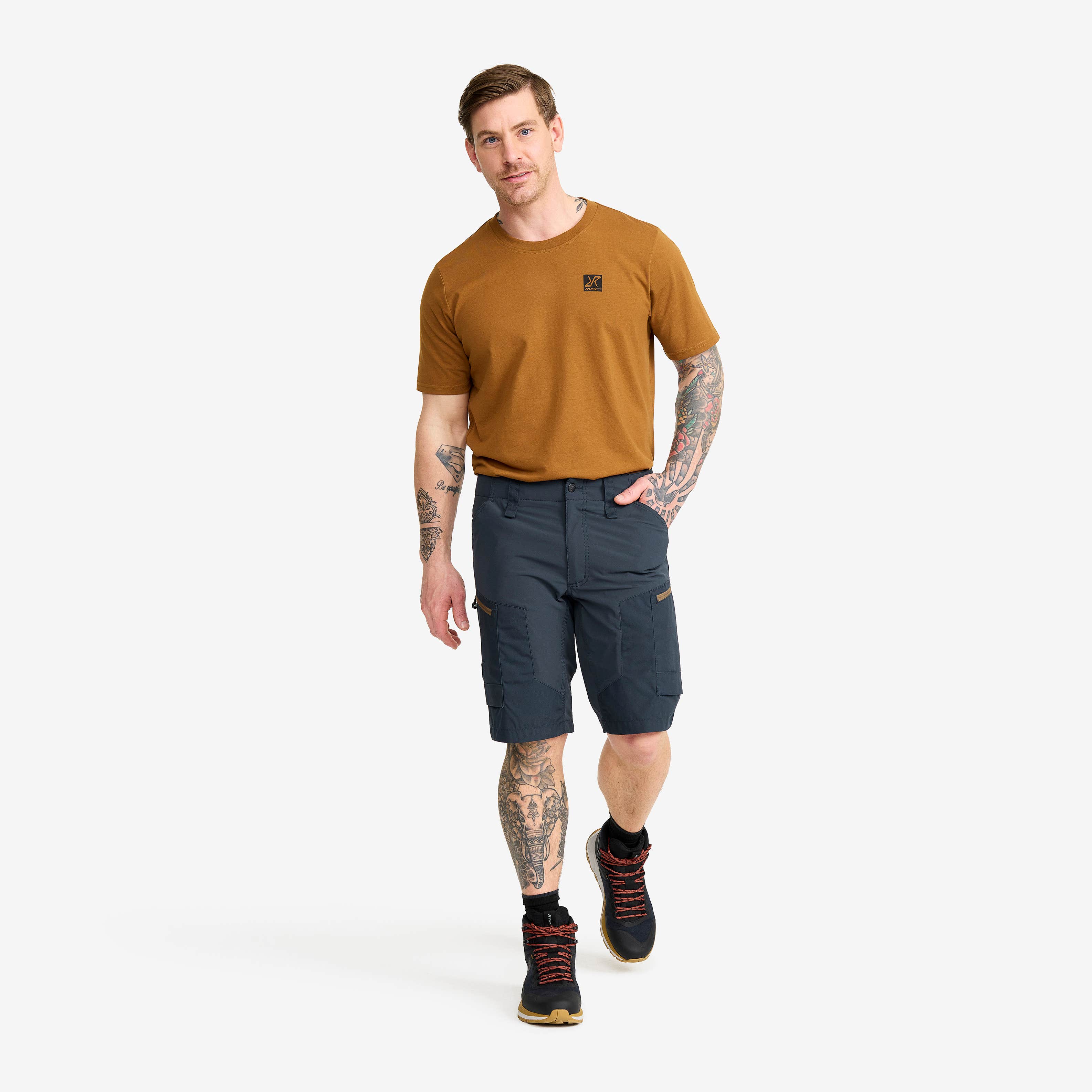 RVRC GP Shorts Herre Blueberry