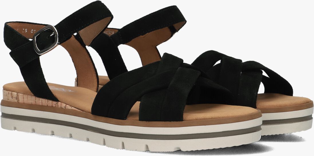 GABOR zwarte gabor sandalen 083.3