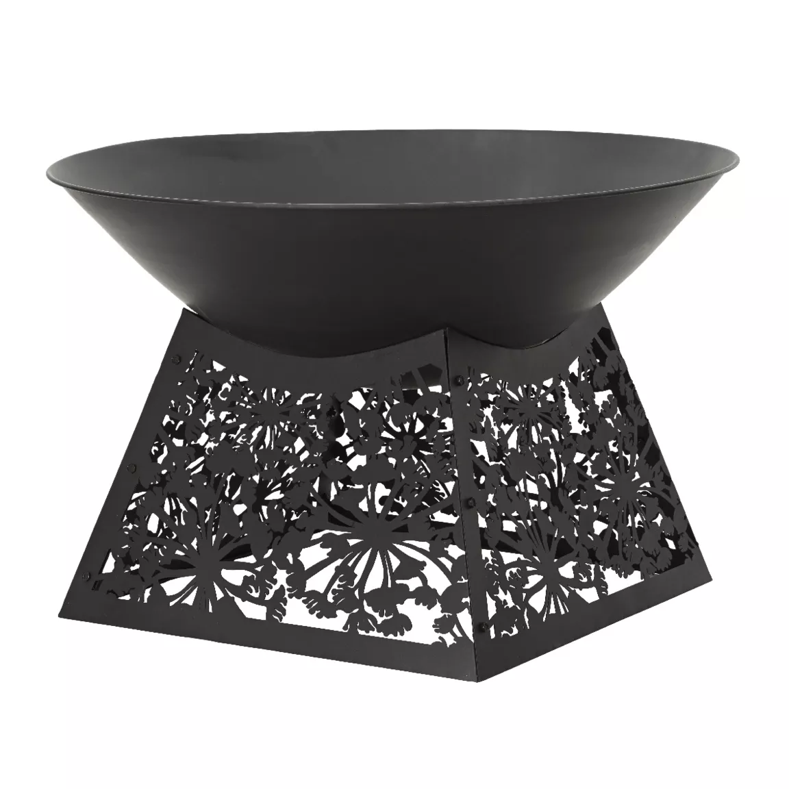 Braséro d'extérieur (D75 x H48 cm) Veracruz Noir