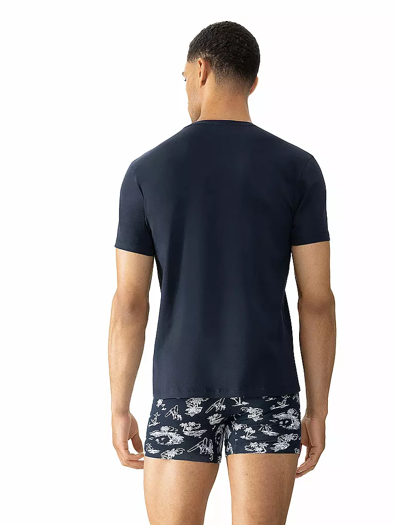 MEY Pyjama T-Shirt blau