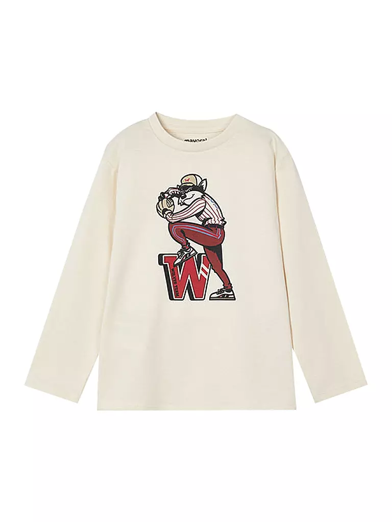 MAYORAL Jungen Langarmshirt creme