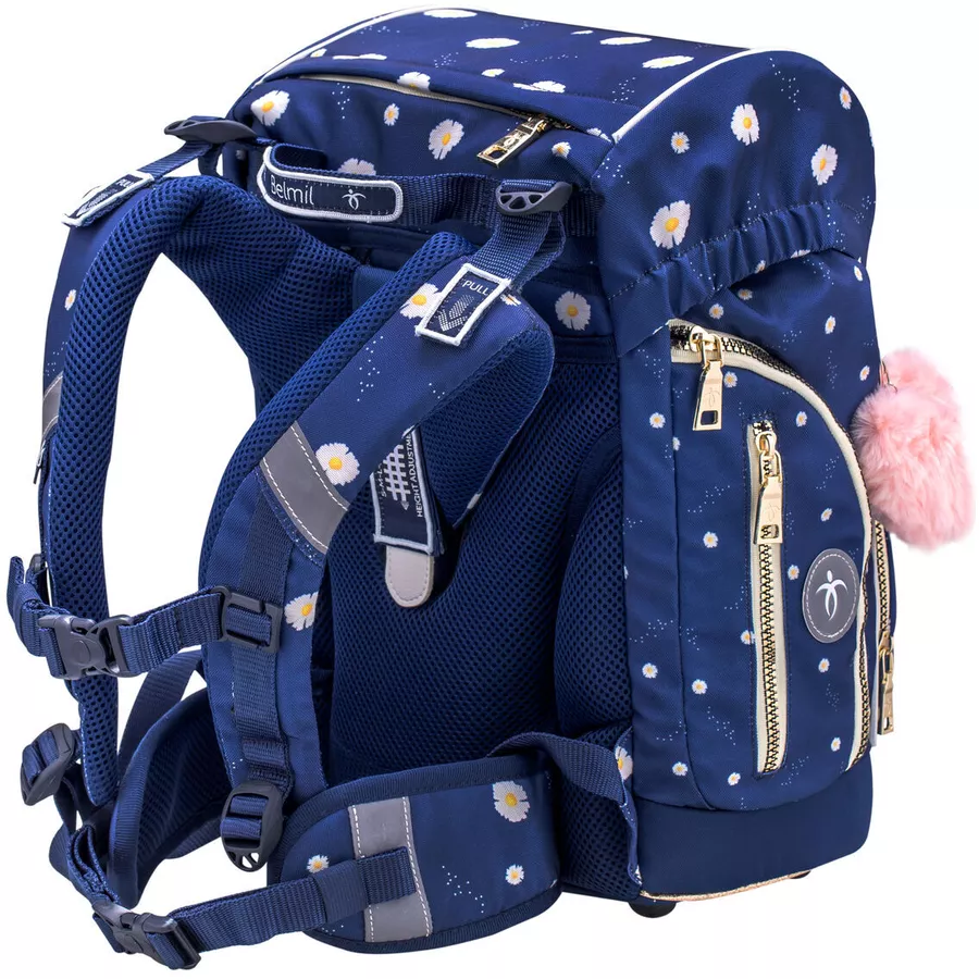 Belmil Schulrucksack Premium Smarty Plus Schulranzen Daisy