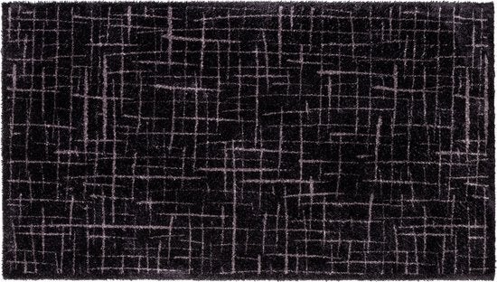 HQ Hamat droogloopmat Fusion Dry zwart 120 x 67 cm