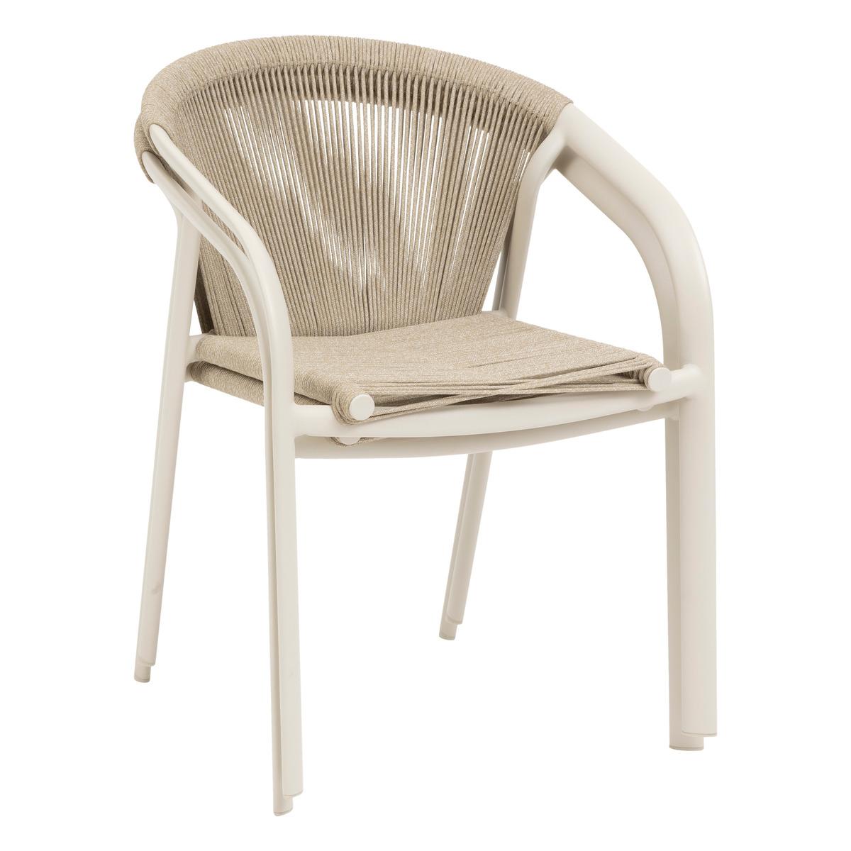 FAUTEUIL RIU EMPILABLE MUESLI ARGILE