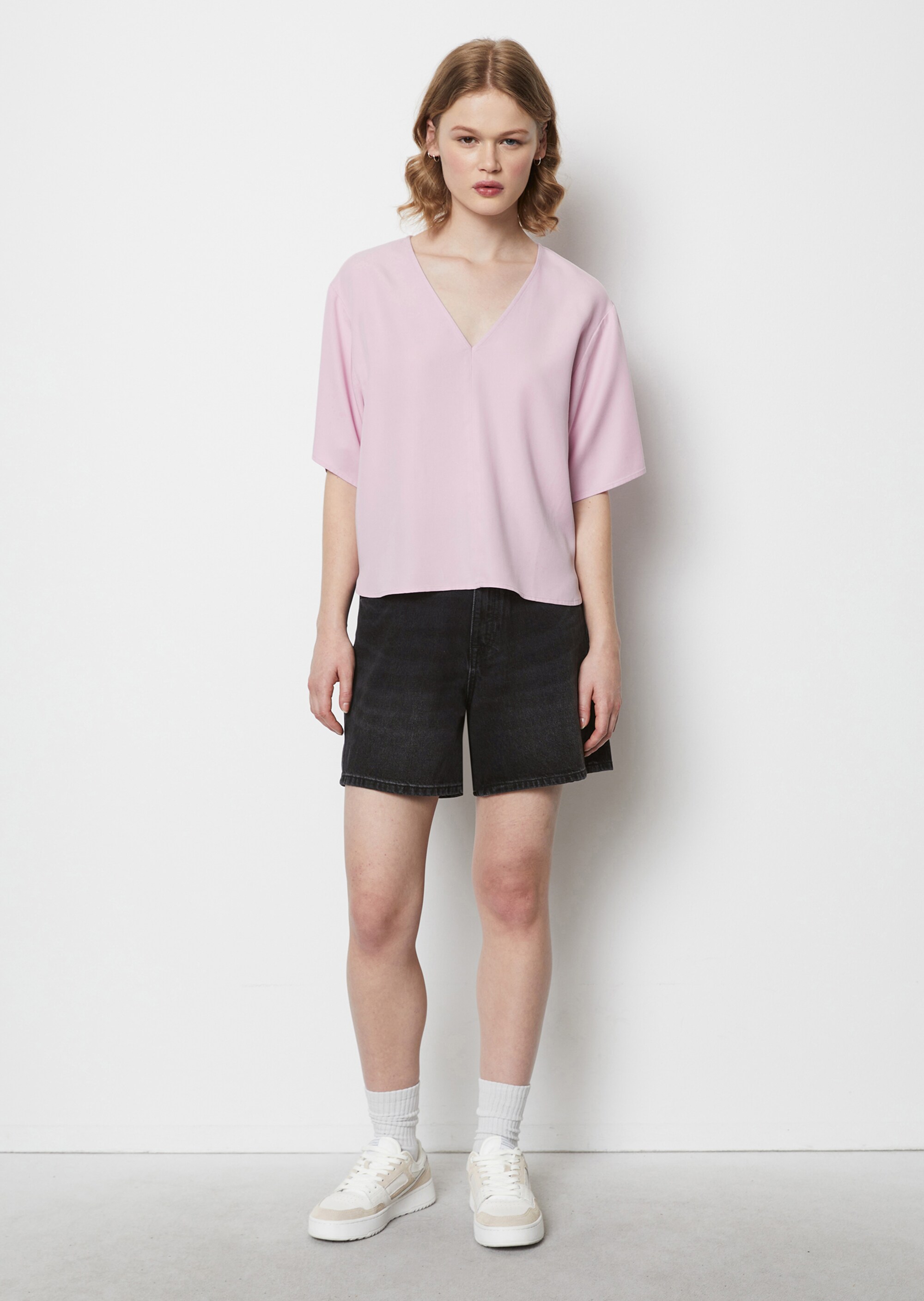 Blusenshirt regularmit Tencel™ Lyocell