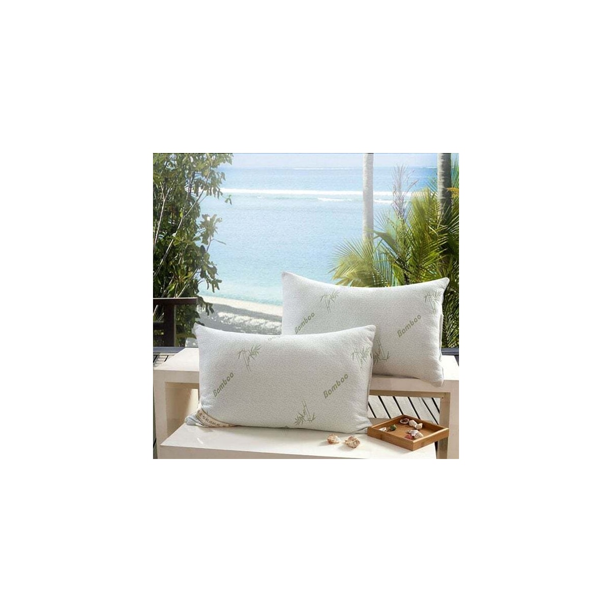 Bambuspute Comfort Sleep - Memory Foam-funksjon
