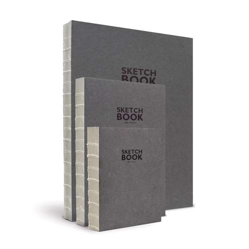 SKETCH BOOK Grey Skizzenbuch