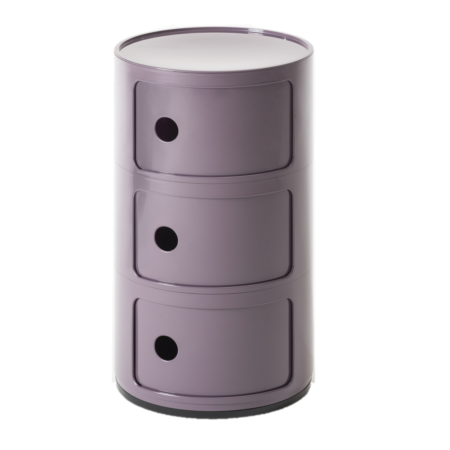 Kartell Componibili Kast Ã 32 cm - 3 Modules - Violet