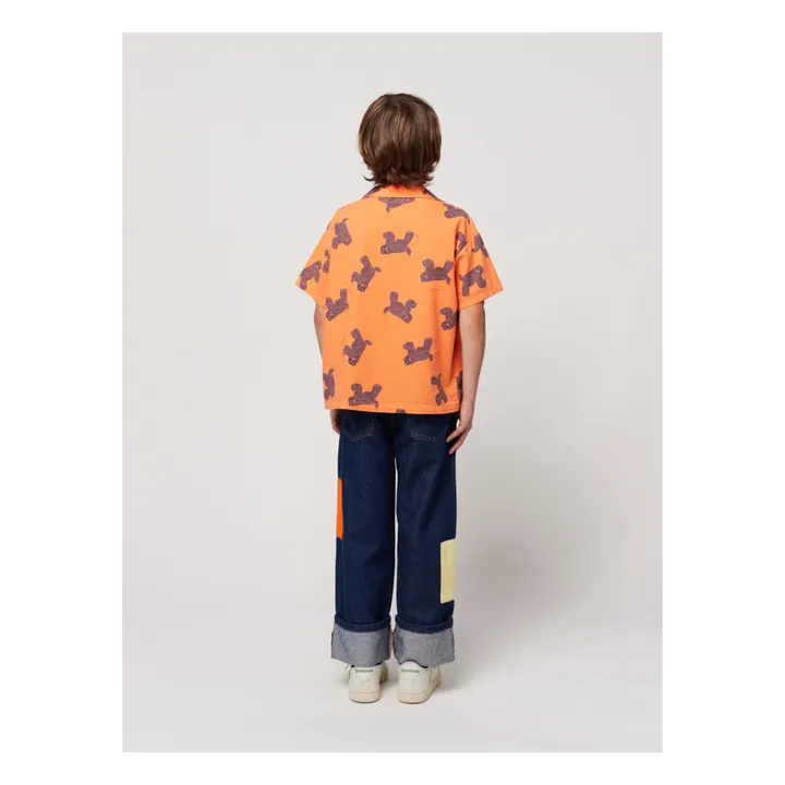 Bobo Choses Chemise Chat | Orange