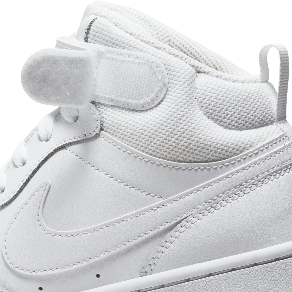 NIKE-Borough2-jb-Baskets de basketball - Flat Heel - Blanc
