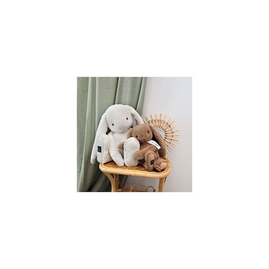 Peluche lapin Le Lapin   marron noisette        32 cm   de               Histoire d'ours