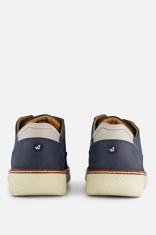 Australian Pozzato Sneakers blauw Nubuck