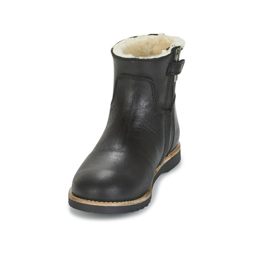 Shabbies - LOW STITCHDOWN LINED - Noir