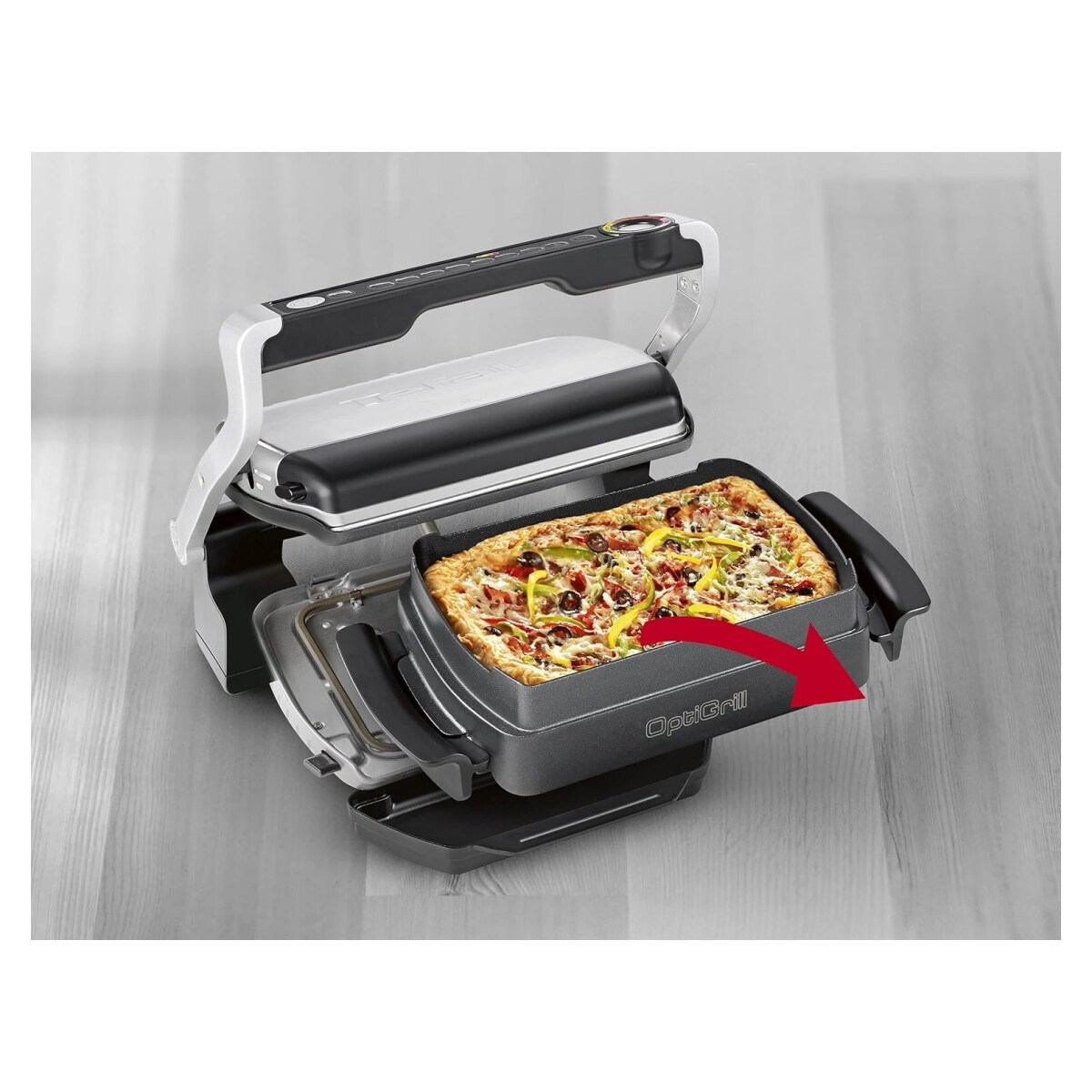 Tefal XA727810 Backschale für OptiGrill