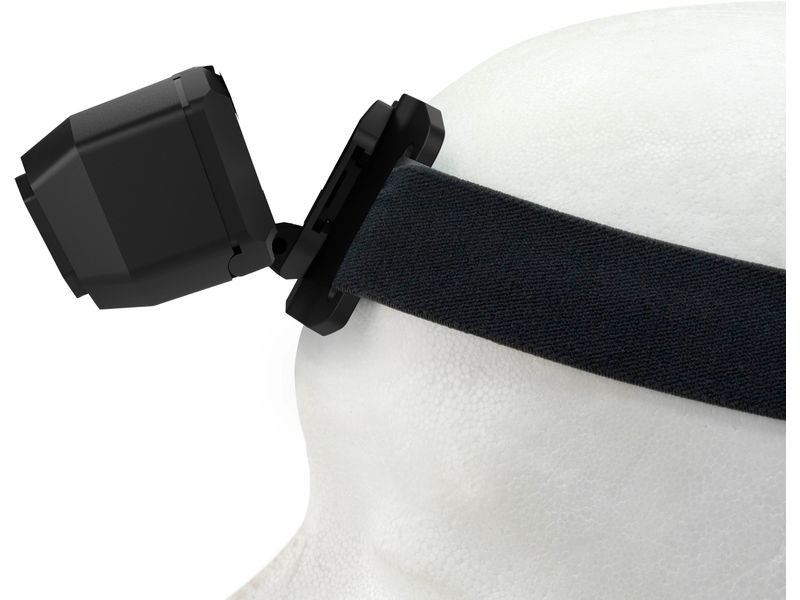 Ansmann Stirnlampe HD800RS Schwarz Outdoor-Arbeitslampe
