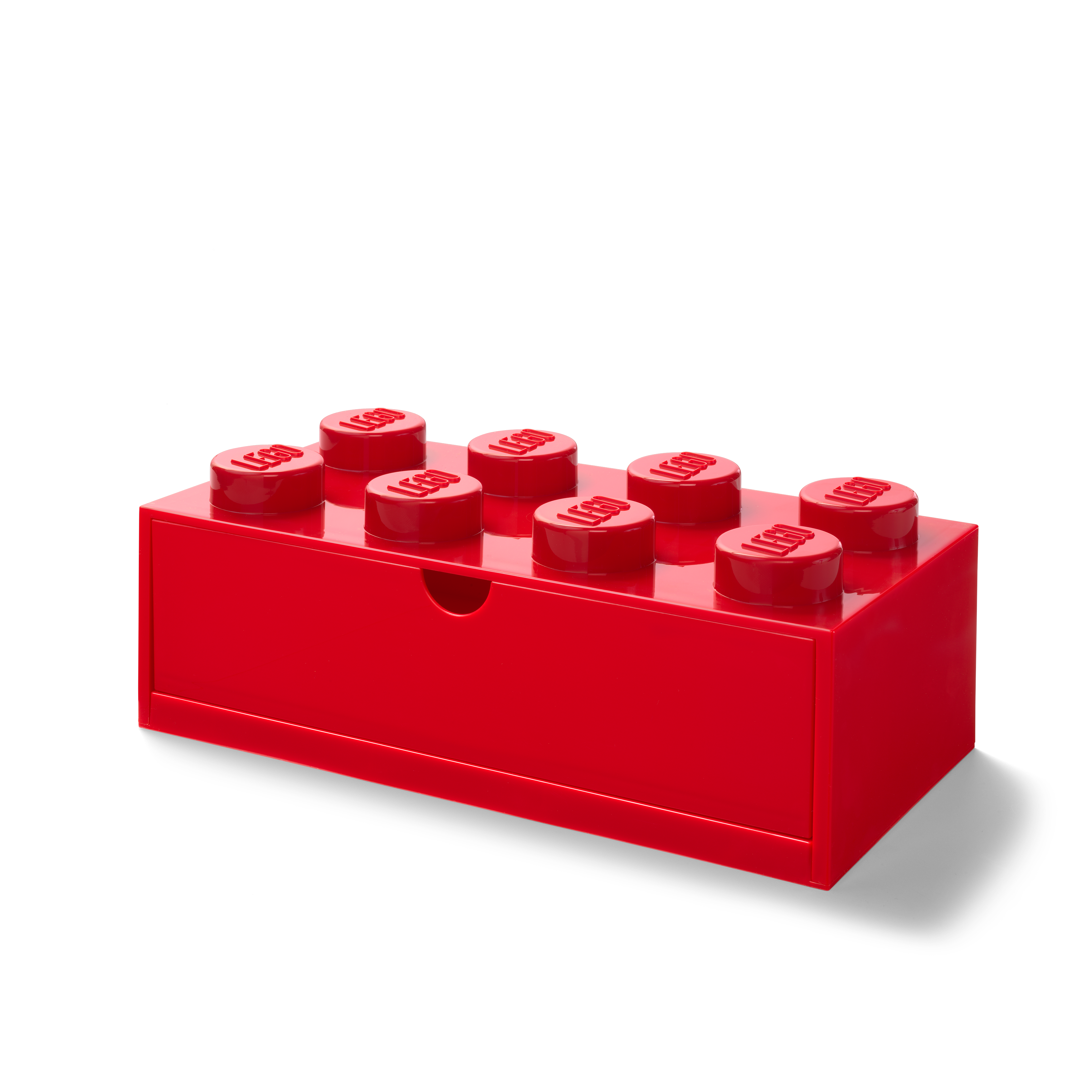 Bloco de tijolos de 8 pinos com gaveta – vermelho 5006142