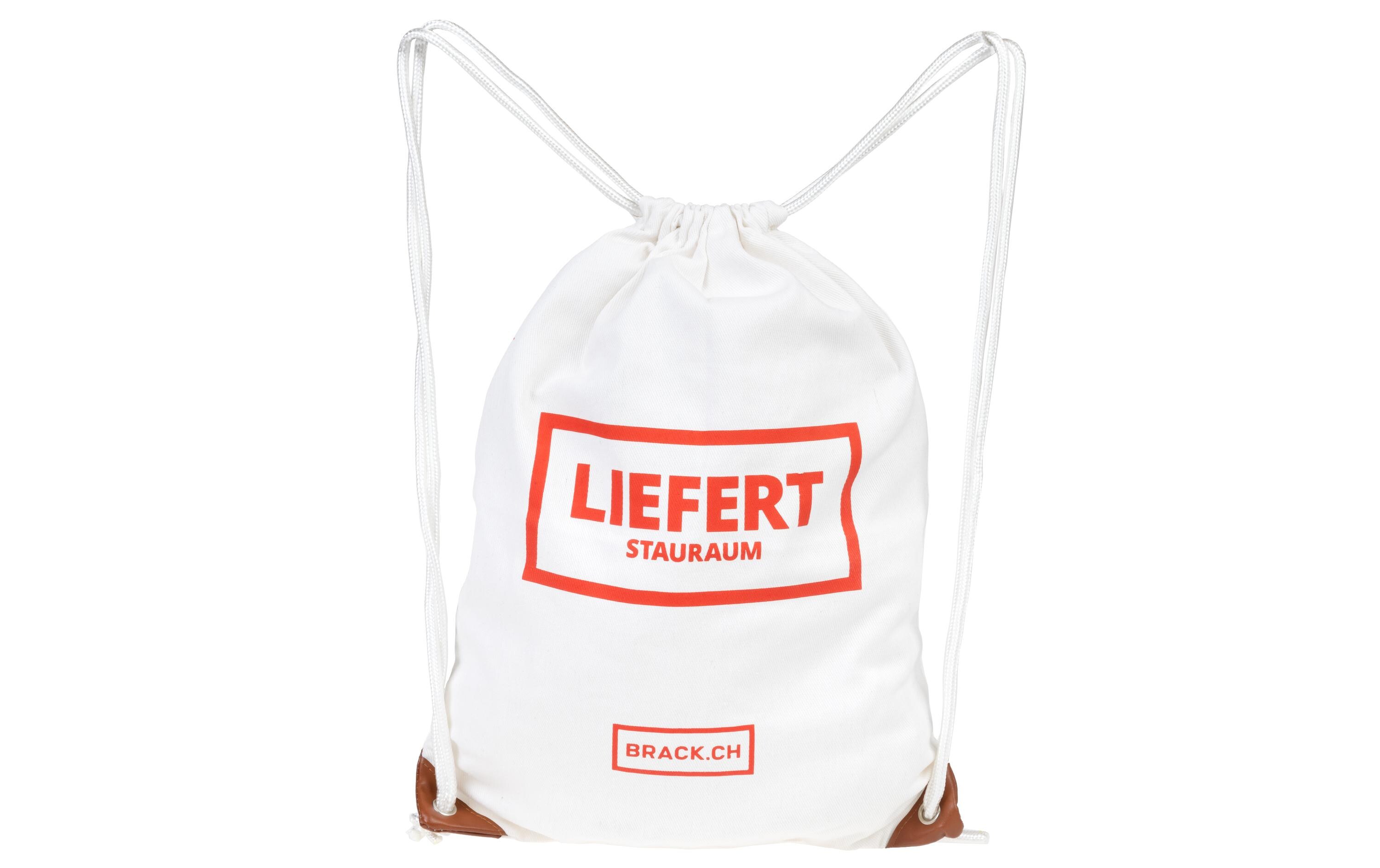 Turnsack BRACK.CH LIEFERT SchriftzugGymbag
