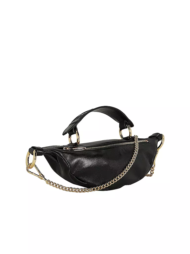 LANCEL Ledertasche - Henkeltasche ORIGAMI DE LANCEL schwarz