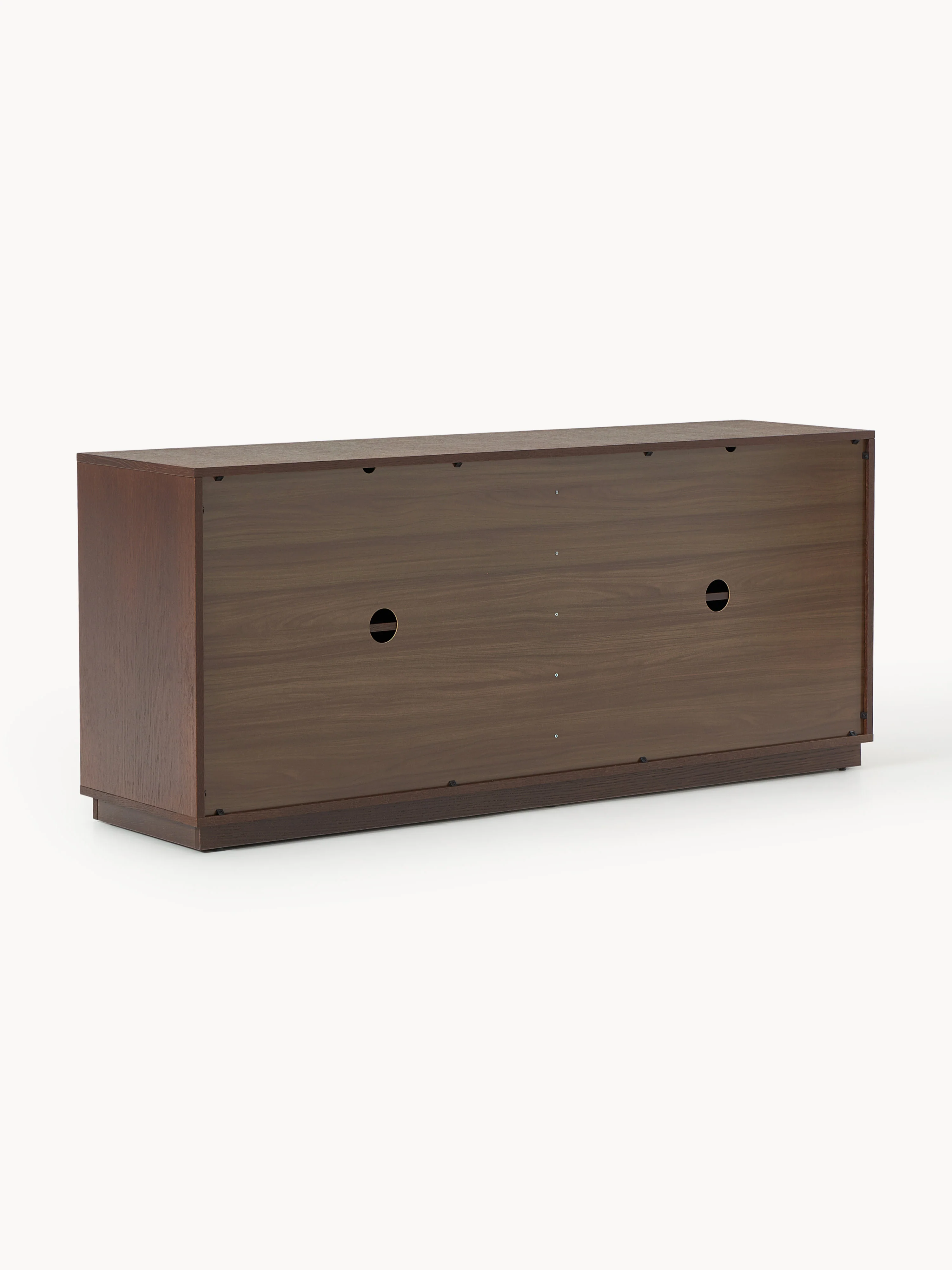 Houten dressoir Wisp met gestoffeerde voorzijde