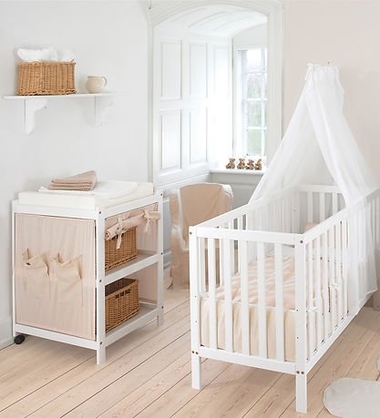Hoppekids Wickeltisch - Ida-Marie - 73x56x84 cm - Weiß