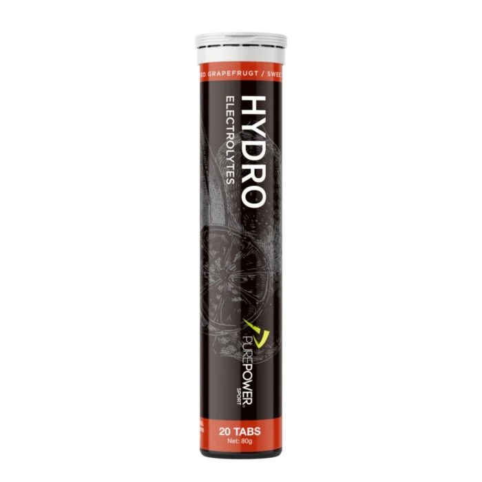 PurePower Unisex Energi-tabs Hydro Tabs 20 pcs. Sweet Grape Hvid
