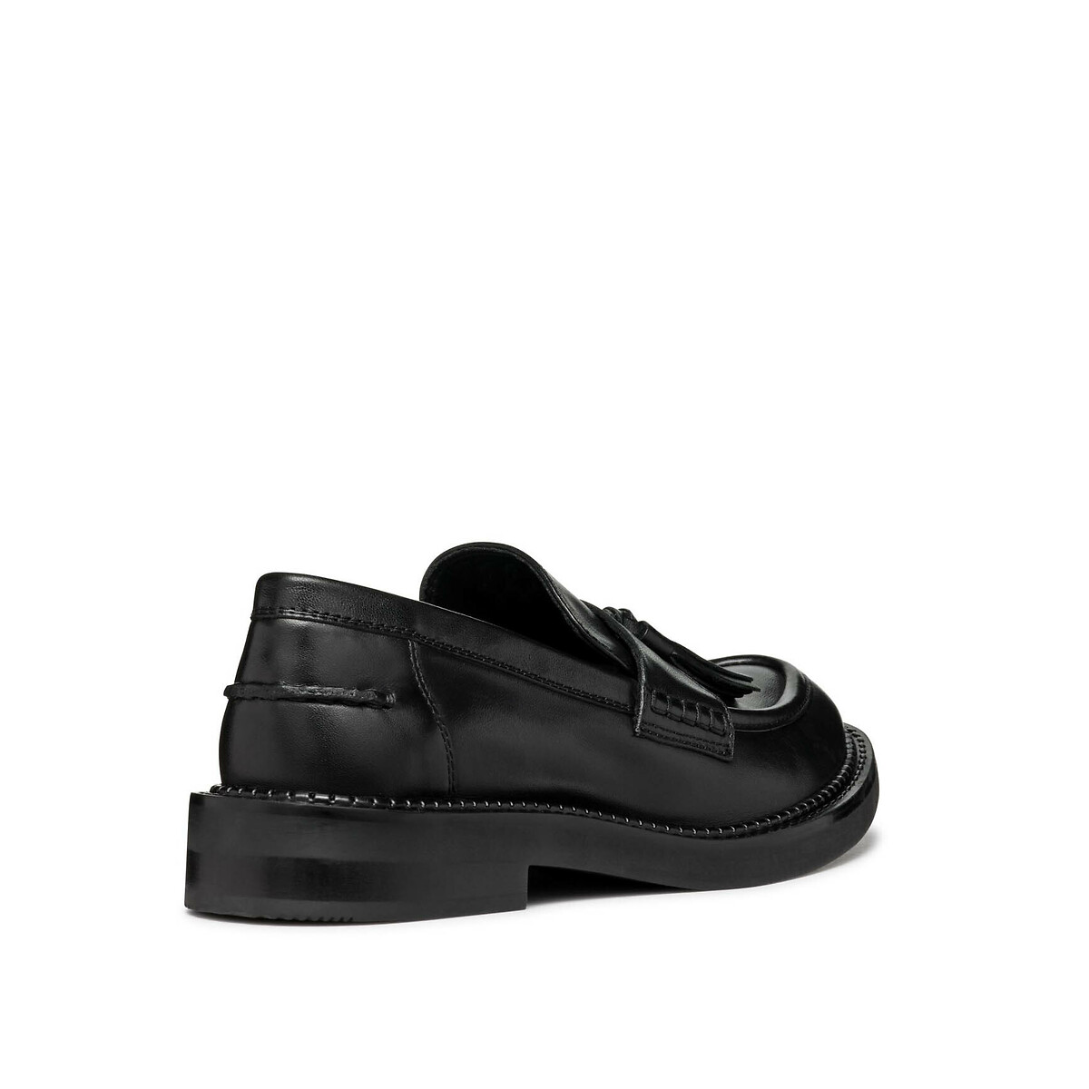GEOX<br>Mocassins Serilda em couro respirável com borlas