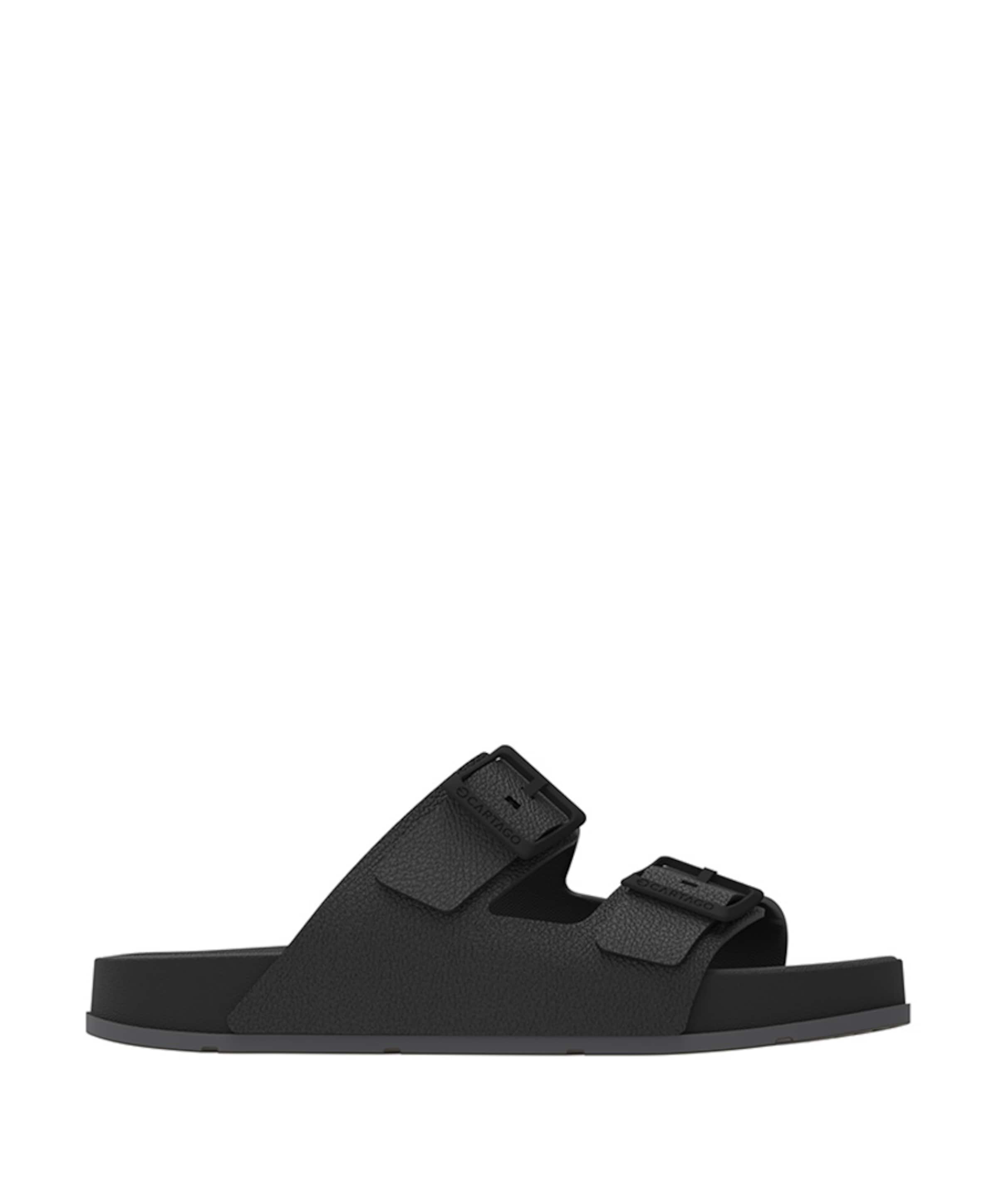 Cartago  Cartago Milao Plus  heren slipper zwart