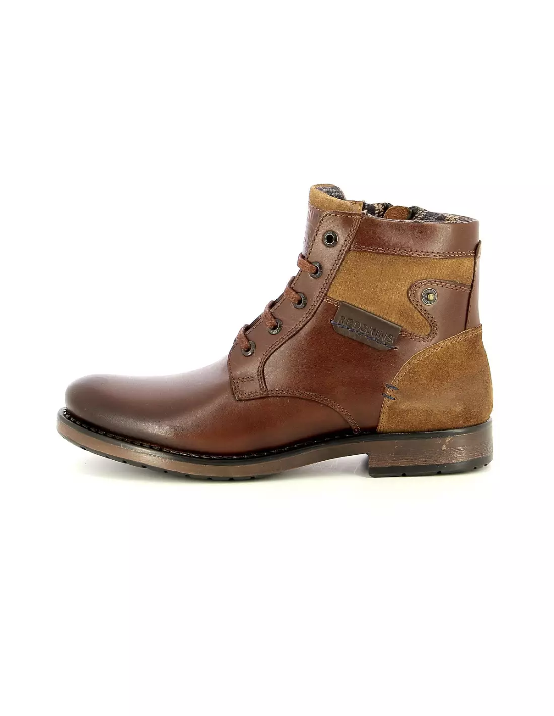 REDSKINS NEM - Bottines & boots Cognac