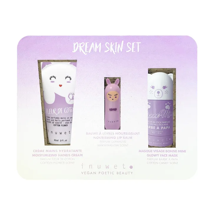 Inuwet Coffret de 3 soins Dream Mauve