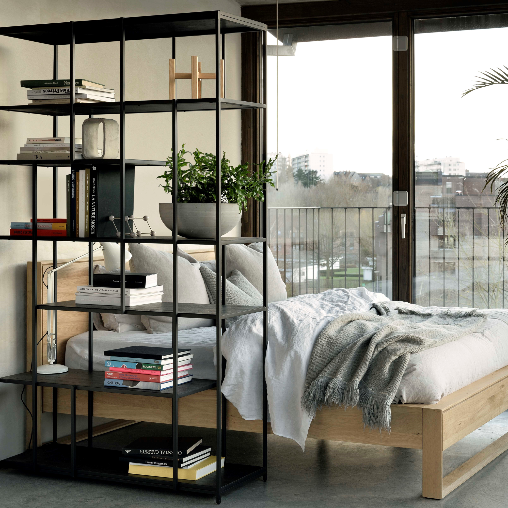Ethnicraft Bed Nordic II 160x200 incl. lattenbodem