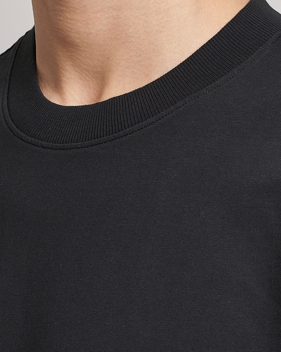 NN07 Adam Pima Crew Neck T-Shirt Black