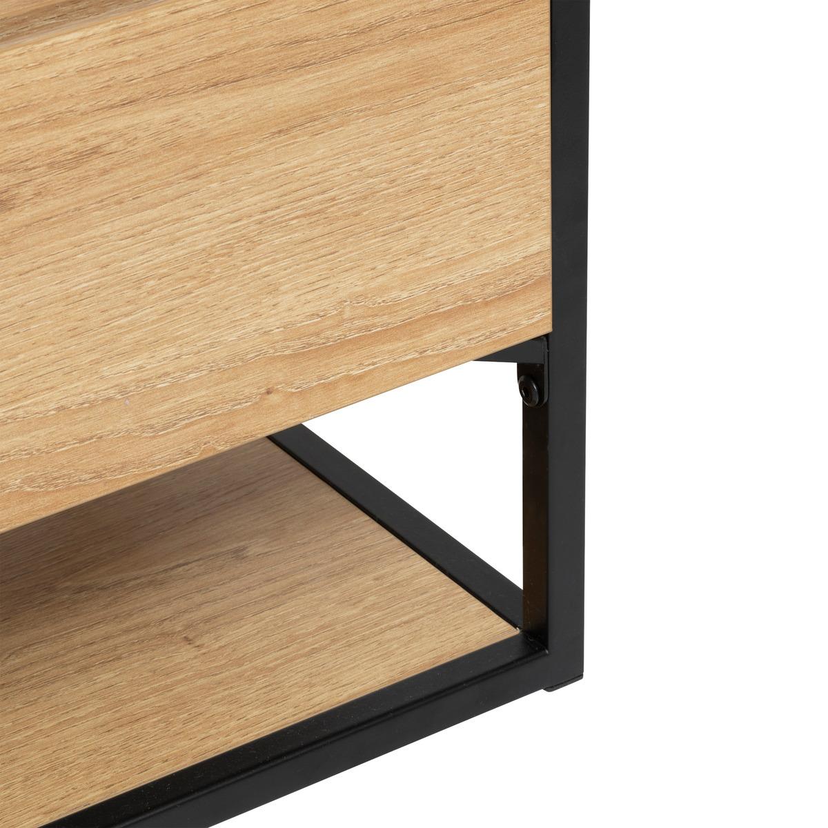 MEUBLE TV 3 TIROIRS ALDEA BEIGE D.160X50X40CM