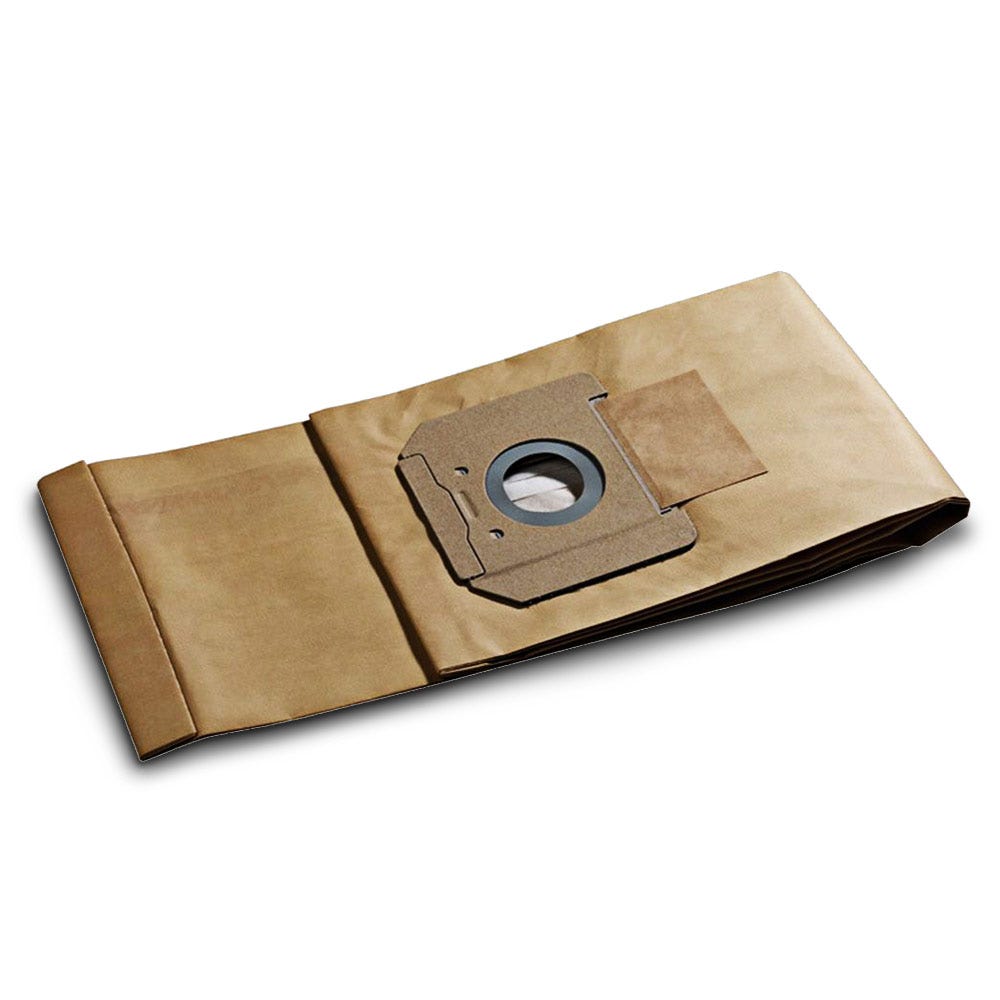 Pacote com 5 sacos de filtro para aspirador de pó BOSCH 2607432036